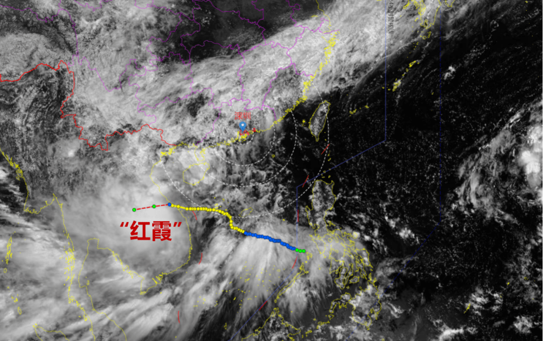 台风红霞最新动态及影响分析